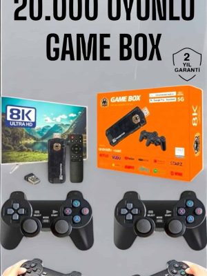 8K Premium 20.000 Oyunlu Gamebox TV Uyumlu