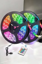 Led Işık 5 Metre Şerit Led RGB Işıklı - Görsel 4