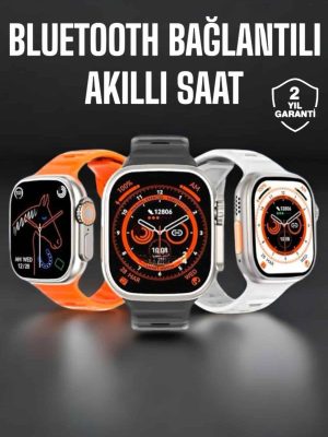 Yeni Nesil Akıllı Saat Adımsayar, GPS, Nabız Ölçer, Uyku ve Sağlık Takibi