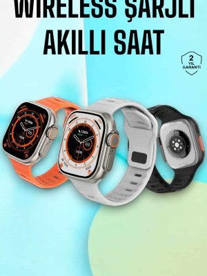 Akıllı Saat Nabız Ölçebilen Yeni Nesil GPS ve Adımsayar Özelliği