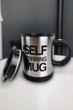 Yazılı Mug Kupa Karıştırıcı Özelliği Ve Paslanmaz Çelik - Görsel 3