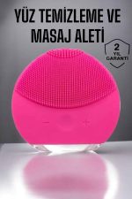 Profesyonel Yüz Temizleme Masaj Aleti Su Geçirmez, Kablosuz Şarj Özellikli Kolay Temizlenebilir