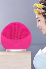 Profesyonel Yüz Temizleme Masaj Aleti Su Geçirmez, Kablosuz Şarj Özellikli Kolay Temizlenebilir - Görsel 4