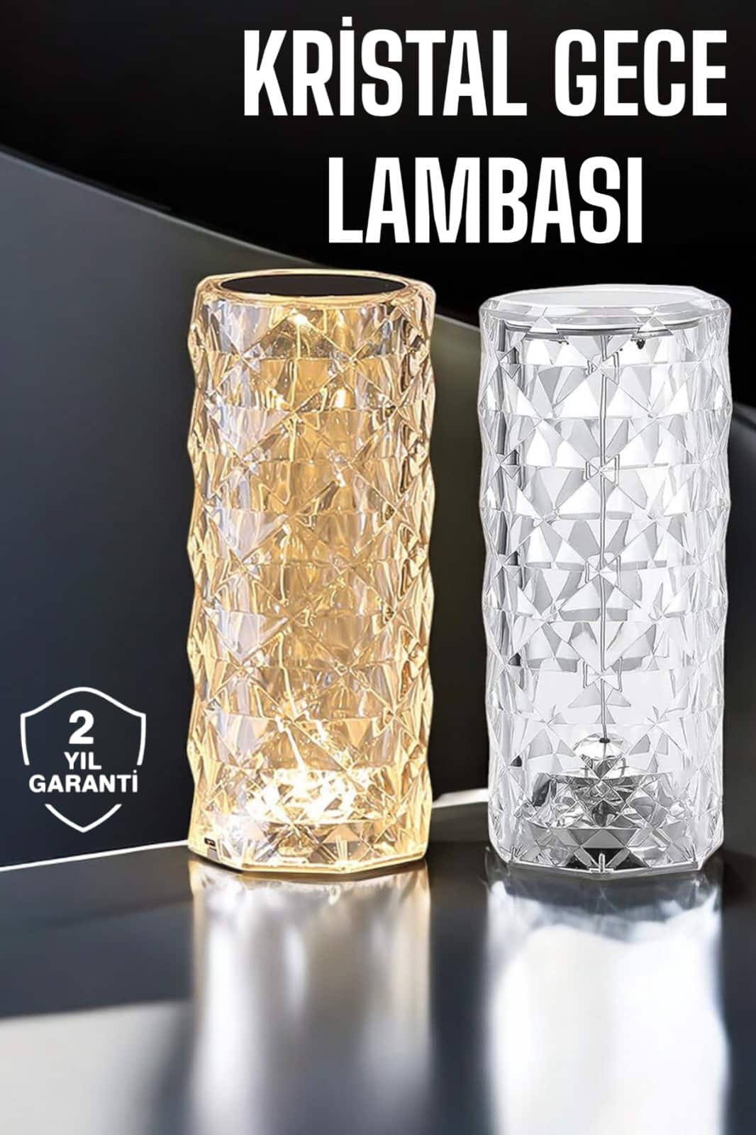 1216167_WhatsApp-Gorsel-2024-12-27-saat-05.19.58_9414a7c5.jpg Gece Lambası Kristal Lamba Dokunmatik Şarjlı Hediyelik - Görsel 1