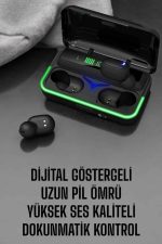 Android Ve İOS Uyumlu Bluetooth Bağlantılı Powerbankli Kulaklık - Görsel 3