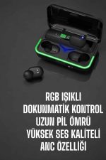 Bluetooth Kulaklık Powerbankli Yüksek Ses Kaliteli Şarj Göstergeli - Görsel 2