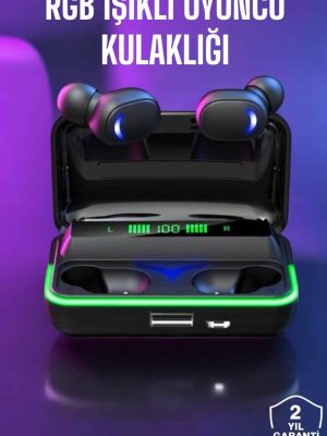 Bluetooth Kulaklık Powerbankli Yüksek Ses Kaliteli Şarj Göstergeli