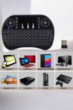 USB Bağlantılı Mini Q Klavye Işıklı Tüm Cihazlara Uyumlu - Görsel 4