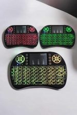 USB Bağlantılı Mini Q Klavye Işıklı Tüm Cihazlara Uyumlu - Görsel 3