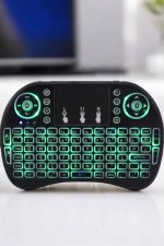 TV Uyumlu Mini Klavye Q Klavye Işıklı Tüm Cihazlara Uyumlu - Görsel 2