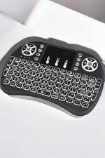 Işıklı Kablosuz Mini Q Klavye Tüm Cihazlara Uyumlu - Görsel 2