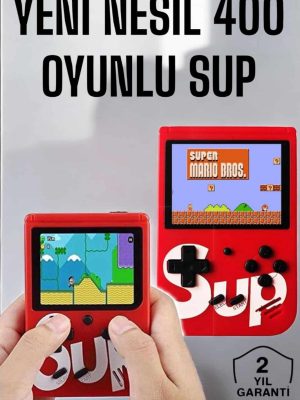 Yeni Nesil Çocuklara Özel SUP 400 Oyunlu Mini El Konsolu