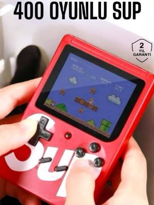 Taşınabilir El Atarisi SUP 400 Oyunlu Mini Oyun Konsolu