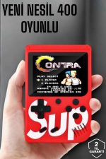 Çocuklara Özel SUP 400 Oyunlu Mini Oyun Konsolu