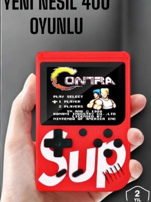 Çocuklara Özel SUP 400 Oyunlu Mini Oyun Konsolu