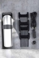 4 Taraklı Taşınabilir Profesyonel Saç ve Sakal Kesme Tıraş Makinesi - Görsel 5