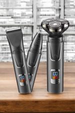 Yüksek Performanslı 3 Başlıklı Profesyonel Tıraş Makinesi - Görsel 3