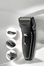 Profesyonel Paslanmaz Çelik Bıçaklı Saç ve Sakal İçin Çok Yönlü Kullanım - Görsel 5