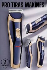 Kablosuz Tıraş Makinesi Hızlı Şarj ve Uzun Süreli Kullanım, Sessiz ve Güçlü Motor