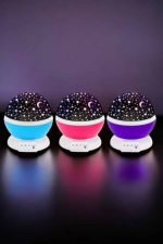 Mavi ve Mor Işıklı Projeksiyon Lambası - Görsel 3