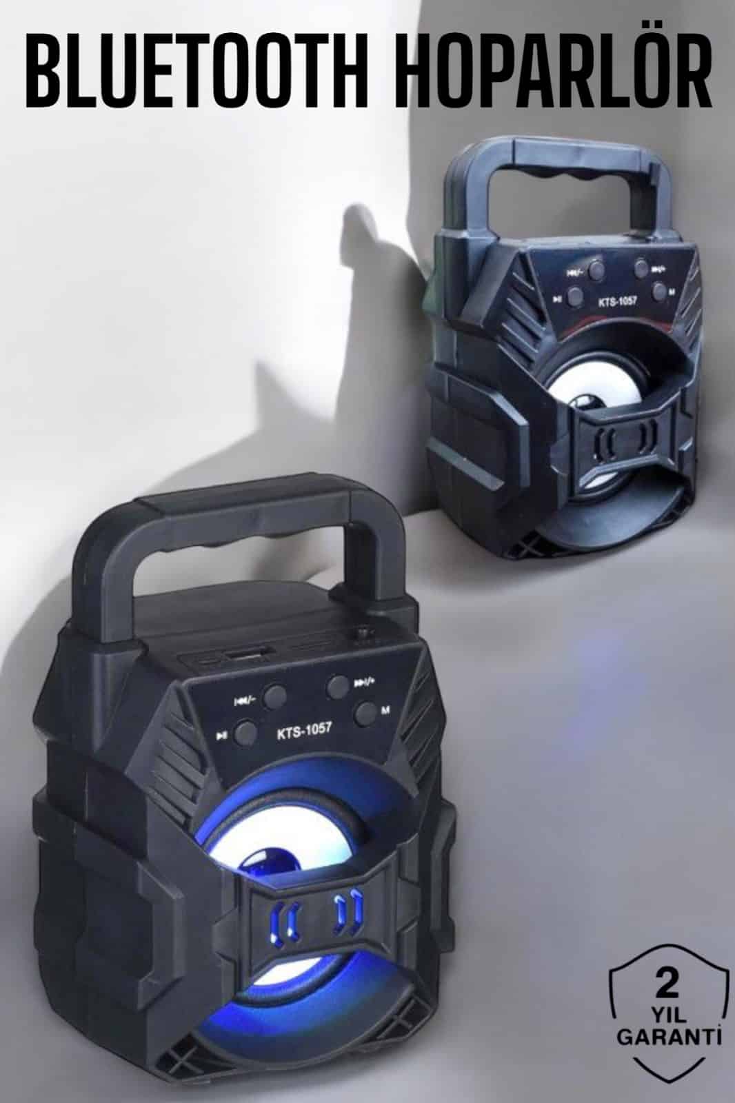 1216231_WhatsApp-Gorsel-2024-12-26-saat-14.44.04_d0f379aa.jpg Taşınabilir Bluetooth Hoparlör Led Işıklı Uzun Pil Ömrü - Görsel 1