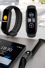 Akıllı Bileklik Fitness ve Sağlık İçin Akıllı Bileklik Adım Sayar, Kalp Atışı, Uyku İzleme - Görsel 3