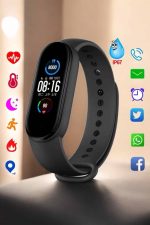 Akıllı Bileklik Fitness ve Sağlık İçin Akıllı Bileklik Adım Sayar, Kalp Atışı, Uyku İzleme - Görsel 5