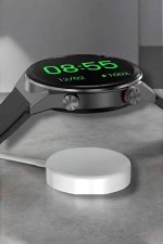 Akıllı Saat Sağlık ve Fitness Takibi Bluetooth Bağlantılı Dokunmatik Ekran - Görsel 3