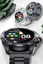 Akıllı Saat Sağlık ve Fitness Takibi Bluetooth Bağlantılı Dokunmatik Ekran - Görsel 2