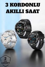 Akıllı Saat Arama Cevaplayan Titreşim Özelliğiyle Bildirim Görebilen