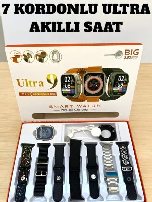 Akıllı Saat Android Ve İOS Uyumlu Arama Cevaplayan Dokunmatik Ekran