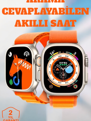 Uyku ve Nabız Takipli, Wireless Şarjlı Akıllı Saat Android ve iOS Uyumlu