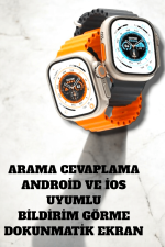 Uyku ve Nabız Takipli, Wireless Şarjlı Akıllı Saat Android ve iOS Uyumlu - Görsel 3