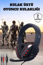 Mikrofonlu, Gürültü Engelleyici ve Dayanıklı Kulaklık: Oyun Performansınızı Zirveye Taşıyın