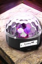 Kompakt Tasarımlı, Telefon Kontrollü Disko Topu Işıkları - Görsel 2