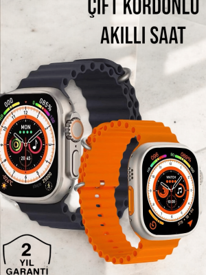 Bluetooth Bağlantılı Nabız, Kan Basıncı, Oksijen Ölçer Akıllı Saat