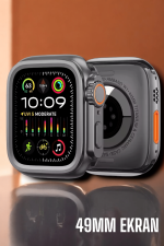 Suya ve Toza Dayanıklı 45 MM Akıllı Saat Bildirim ve Cevapsız Çağrı Görüntüleme - Görsel 4