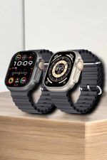 45 MM Gri Kasa Ultra Akıllı Saat Sesli Görüşme, Sağlık Takibi, Suya Dayanıklı - Görsel 4