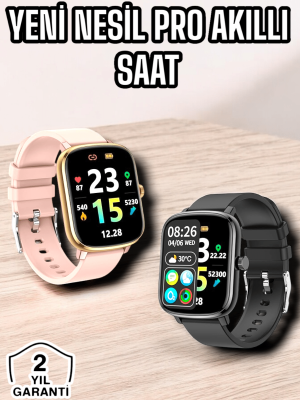 Yeni Nesil Akıllı Saat Arama Bildirimleri, Uyku & Kalp Atış Takibi