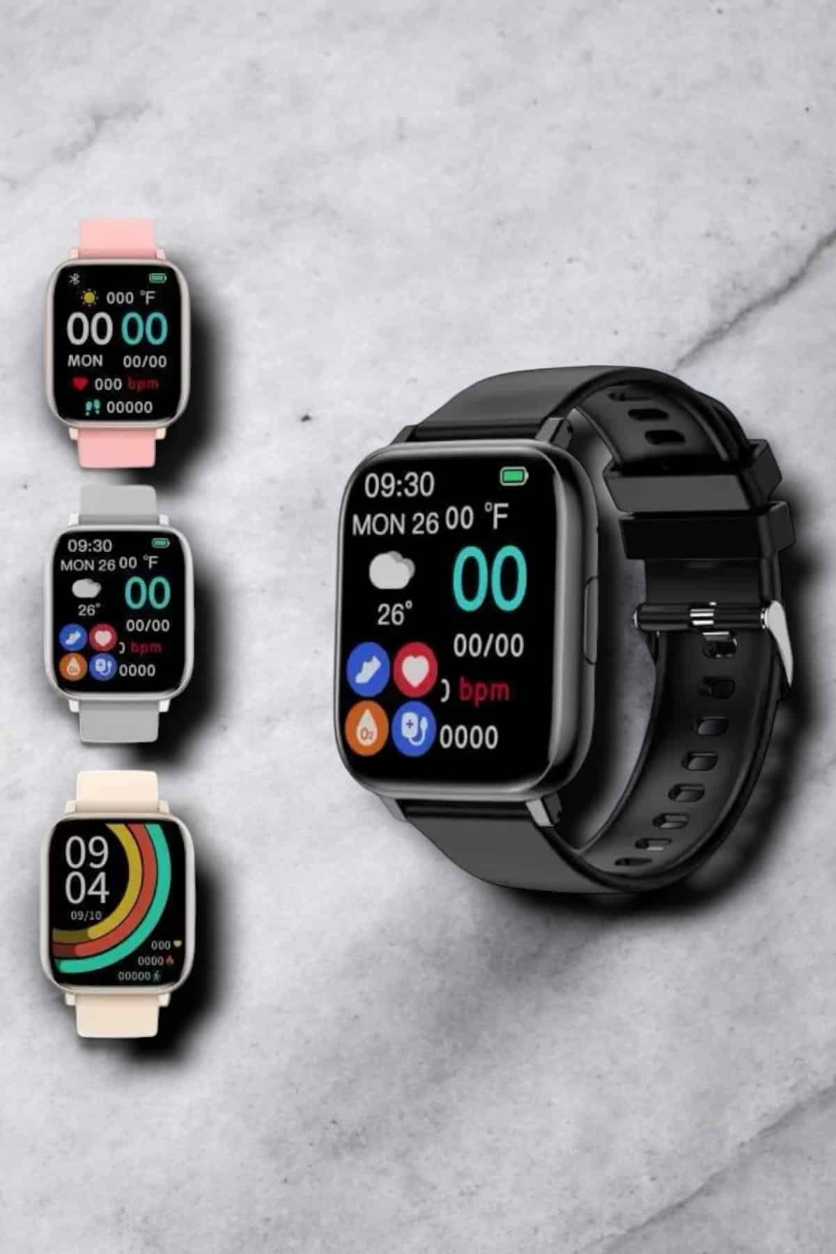 1216291_IMG_2909-Photoroom.jpg Titreşimli, Sağlık Takipli, Yeni Nesil Akıllı Saat 400mAh Batarya Kapasiteli - Görsel 2