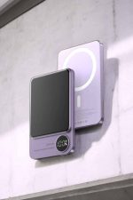 22.5W Magsafe Kablosuz Şarjlı Powerbank Dijital Ekran ve Hızlı Şarj - Görsel 2