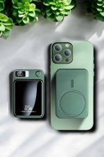 22.5W Magsafe Kablosuz Şarjlı Powerbank Dijital Ekran ve Hızlı Şarj - Görsel 4