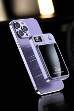 Pratik ve Taşınabilir 10.000 mAh Wireless Powerbank Hızlı Şarj Avantajı - Görsel 3