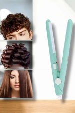 Kompakt ve Hafif: Elektriklenme Karşıtı Mini Saç Düzleştirici - Görsel 3