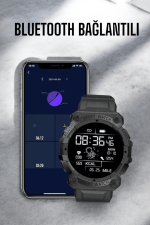 Bluetooth 5.0 Destekli Çok Fonksiyonlu Yeni Nesil Akıllı Saat - Görsel 3