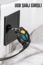 Yeni Nesil Pro Akıllı Saat Sağlık Ve Spor Takibi Yapabilen - Görsel 4