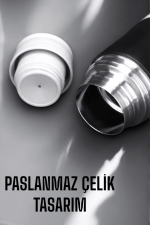 500 ml Kapasiteli Taşınabilir Basınçlı Termos Seti Günlük Kullanım için İdeal - Görsel 3