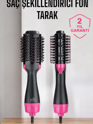 Fön Tarak Elektriklenmeyi Önleyen ve Parlaklık Veren Saç Şekillendirici