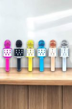 Taşınabilir Bluetooth Karaoke Mikrofon: Hafıza Kart Girişli, Etkileyici Performans - Görsel 3