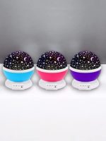 Yıldızlı Gökyüzü Efektli Projektörlü Masa ve Gece Lambası - Görsel 3